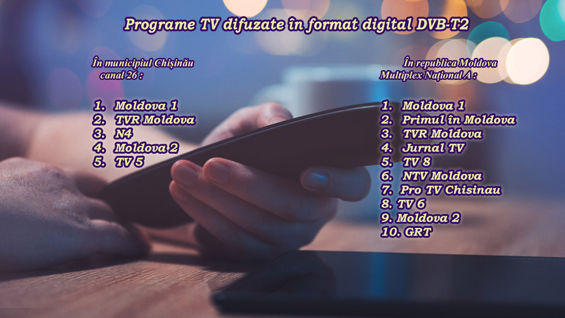 Signal cost Allergic Programe TV difuzate în format digital DVB-T2